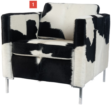 Cowhide Chair