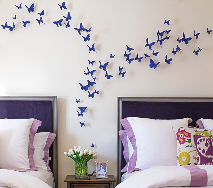 Bedroom-and-butterflies