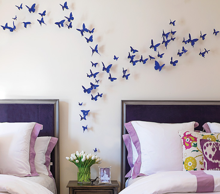 Bedroom-and-butterflies